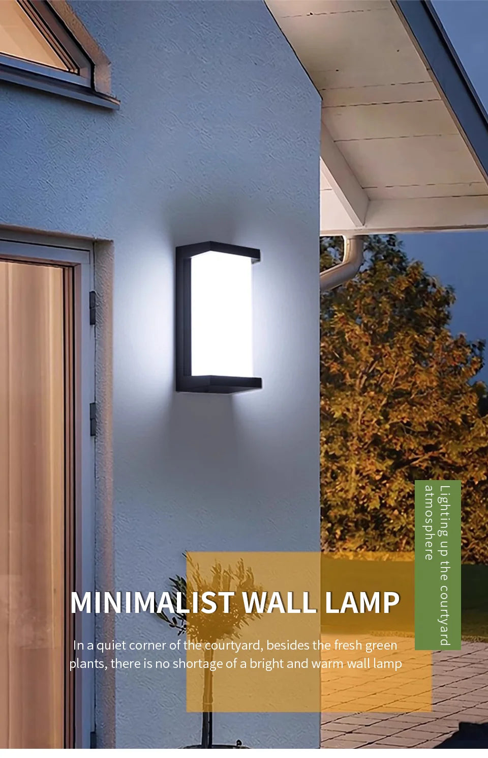 Led Outdoor Wall Light