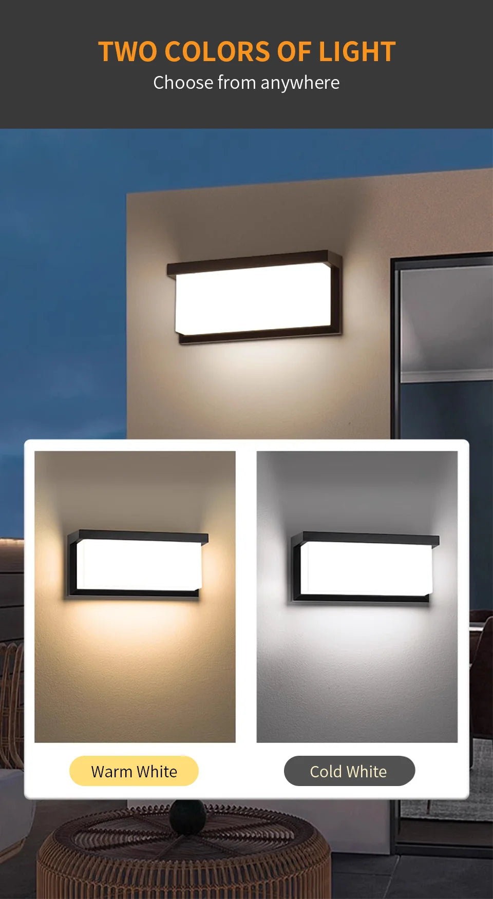 Led Outdoor Wall Light