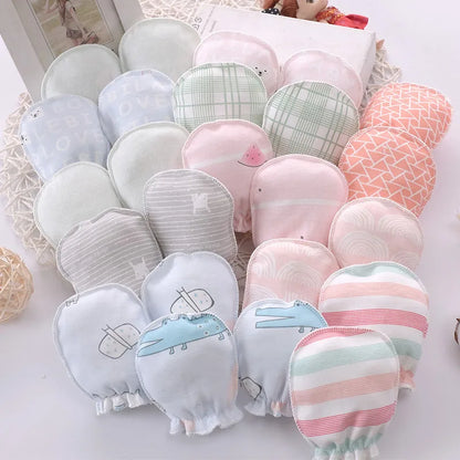 Newborn Baby Mittens Cotton