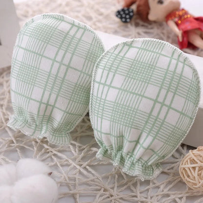 Newborn Baby Mittens Cotton