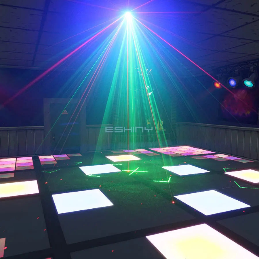 UV LED Stage Disco Light R&G Laser