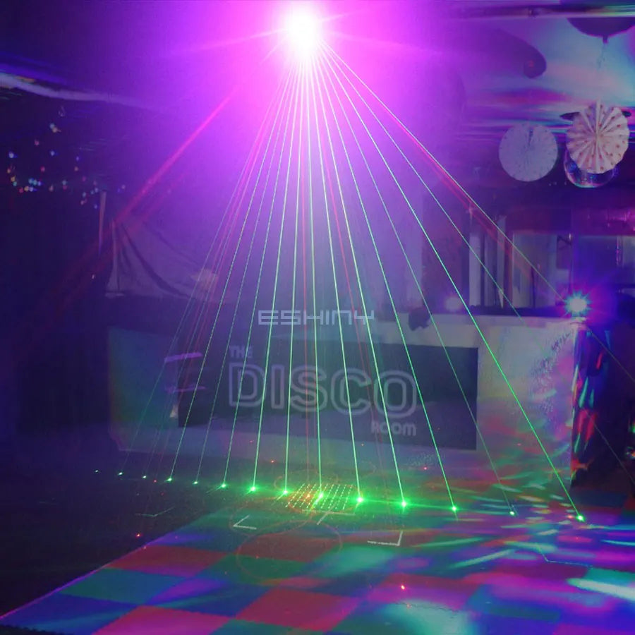 UV LED Stage Disco Light R&G Laser