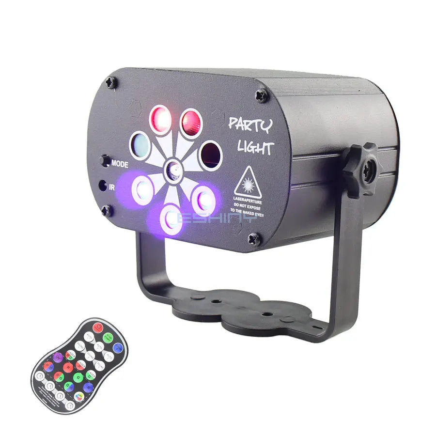 UV LED Stage Disco Light R&G Laser