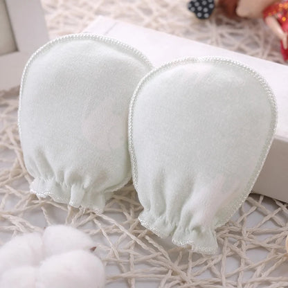 Newborn Baby Mittens Cotton