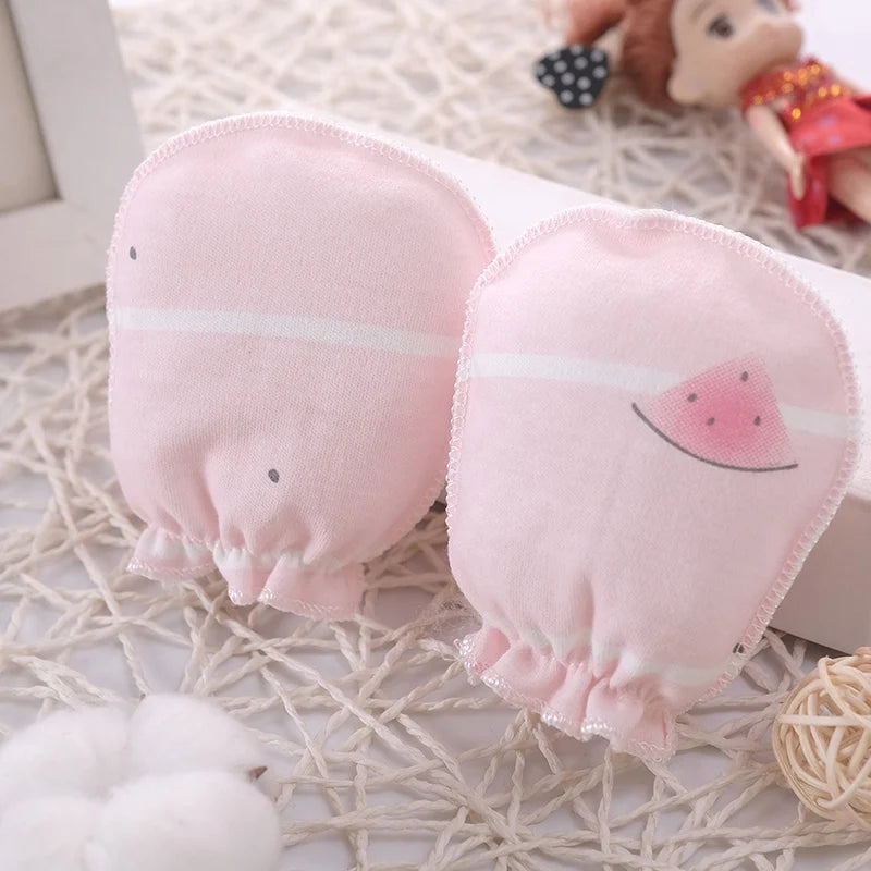 Newborn Baby Mittens Cotton