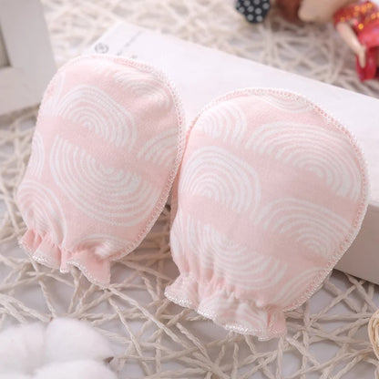 Newborn Baby Mittens Cotton