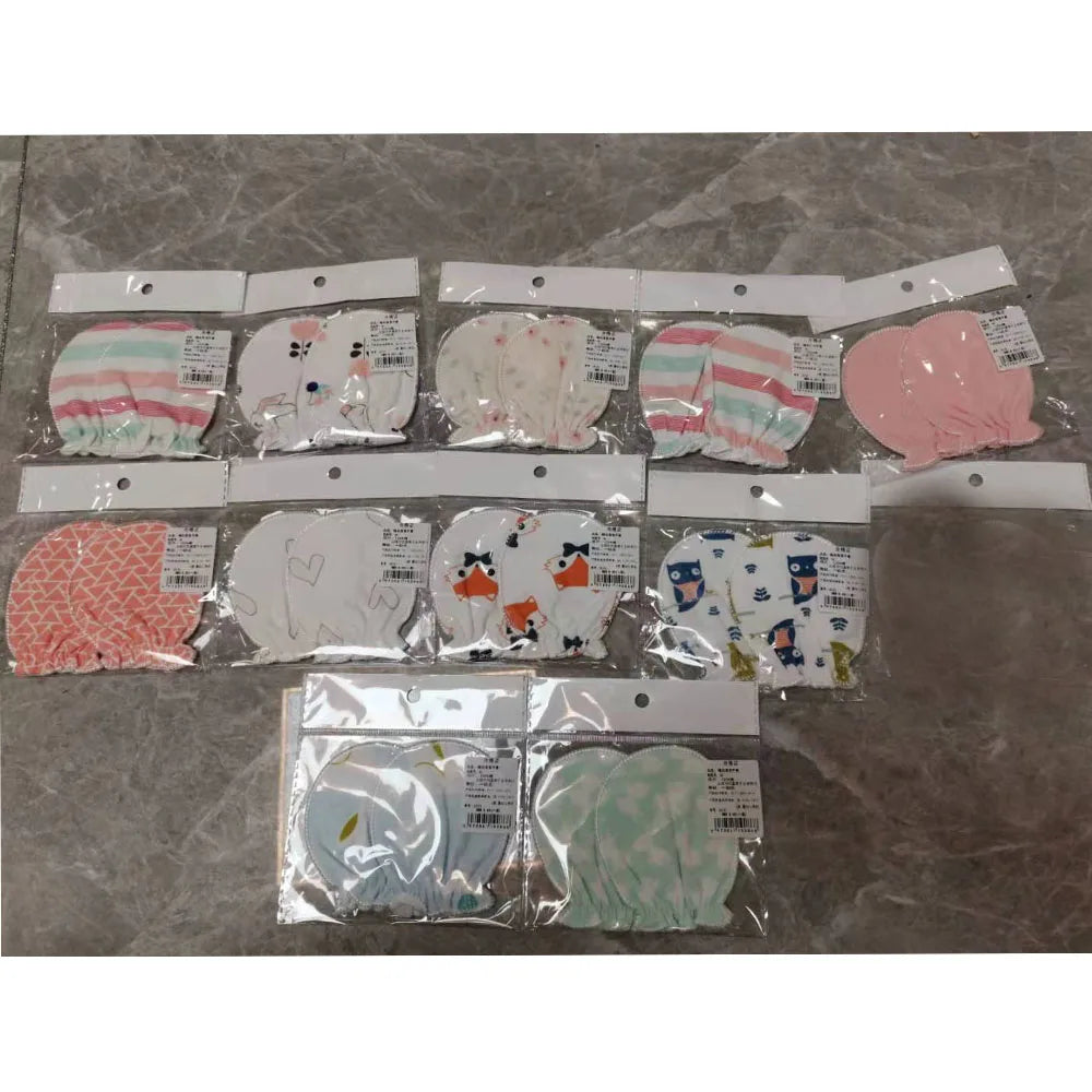 Newborn Baby Mittens Cotton