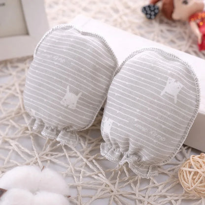 Newborn Baby Mittens Cotton