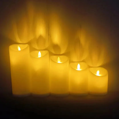 Flameless Flickering LED Candles Light