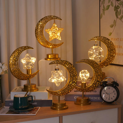 Ramadan Desk Lamp Led Moon