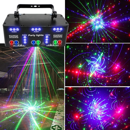 Laser Projectors RGB Christmas Party Lights