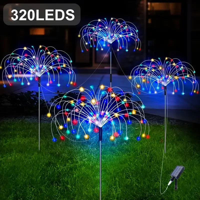 Outdoor Solar Firework Lights