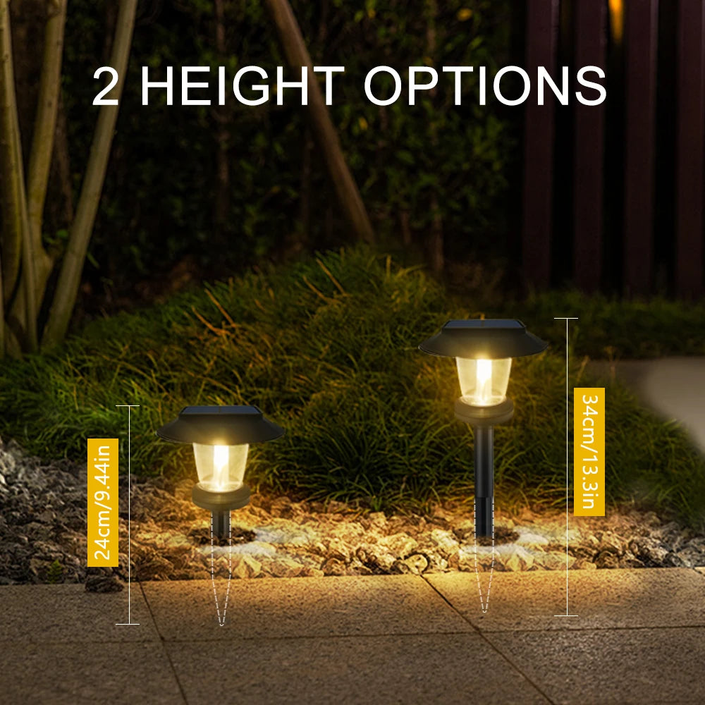 Solar Pathway Lights LED Outdoor