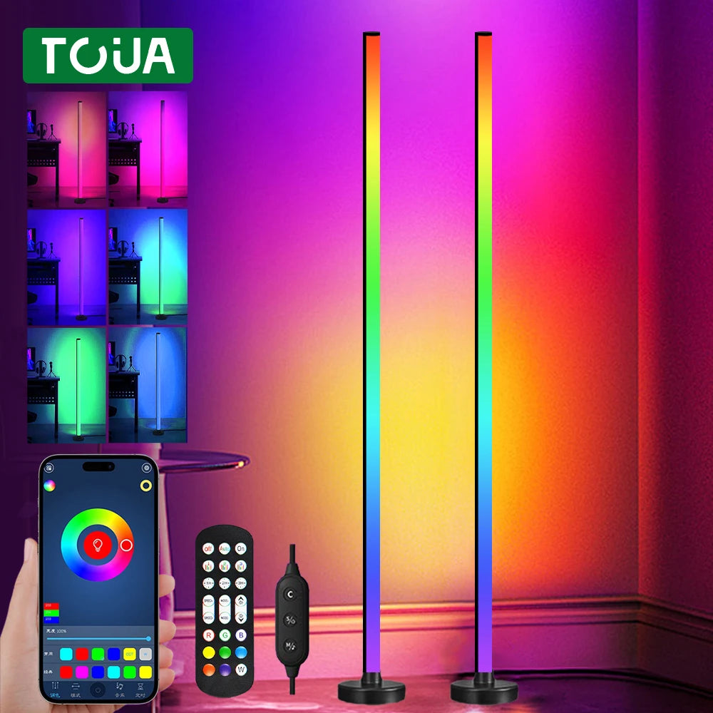 RGB LED Floor Lamp Remote APP Control