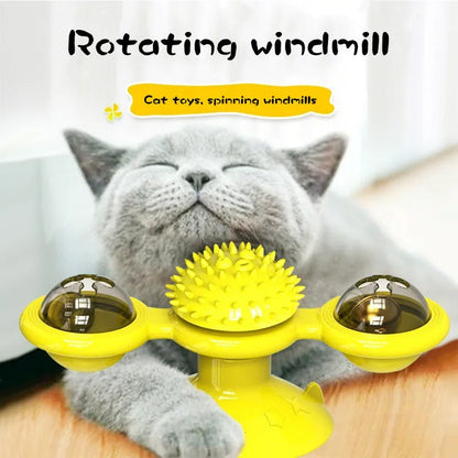 Windmill Cat Toy Interactive