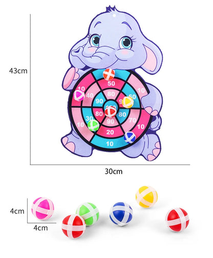 Sticky Balls Dart Board Educational Toys