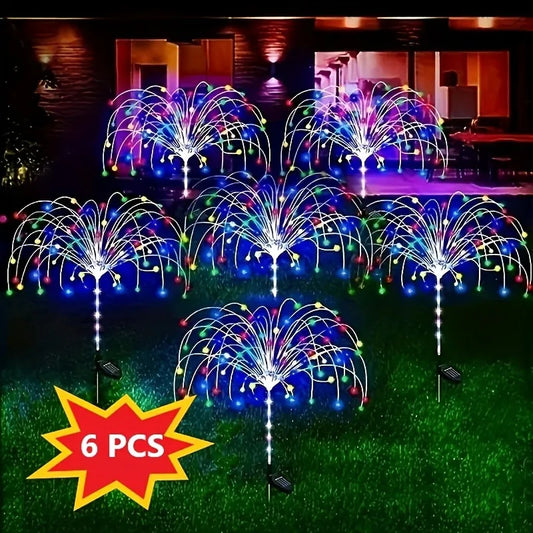 Solar LED Fireworks Fairy Lights