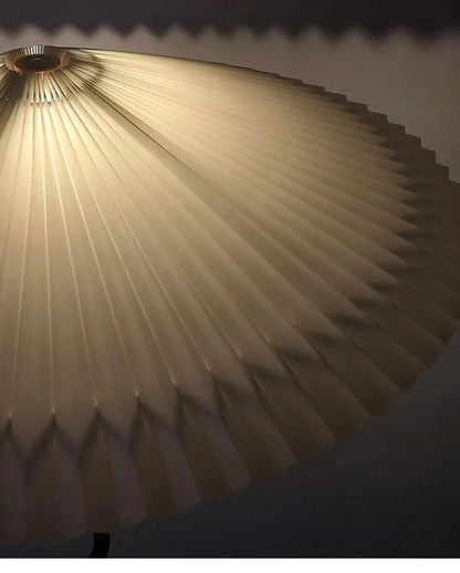 Nordic Minimalist Pleated Fabric Led Floor Lamp