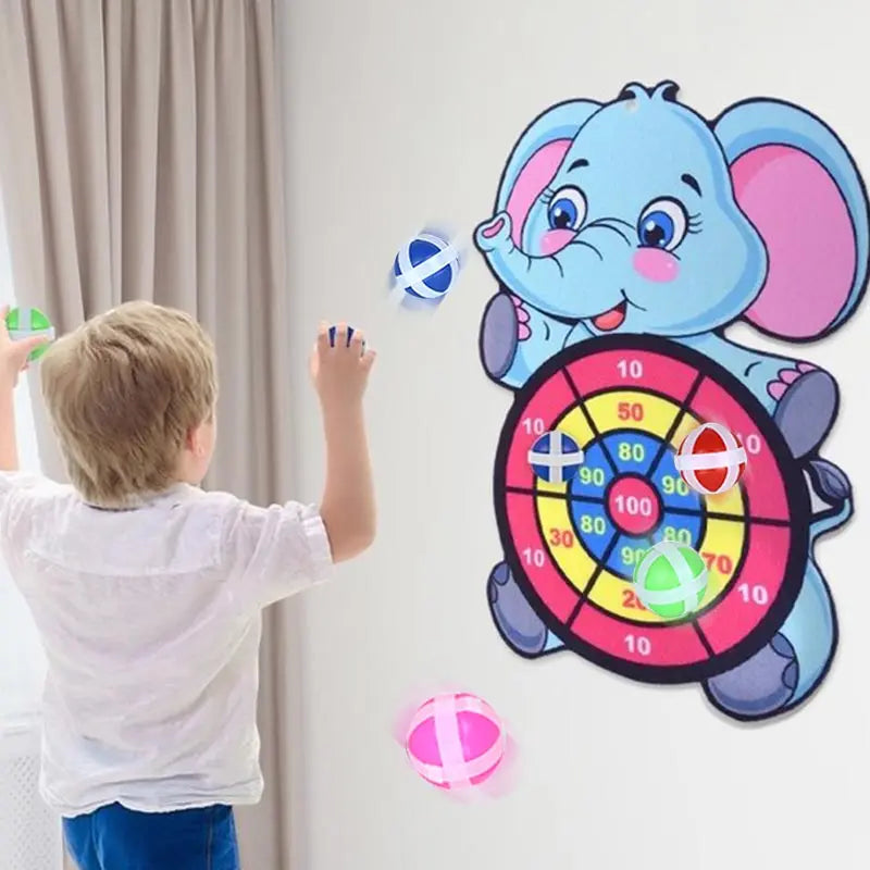 Sticky Balls Dart Board Educational Toys