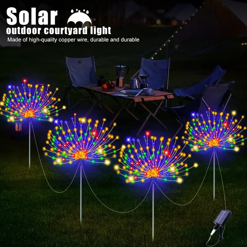 Outdoor Solar Firework Lights