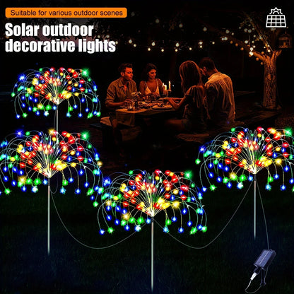 Outdoor Solar Firework Lights