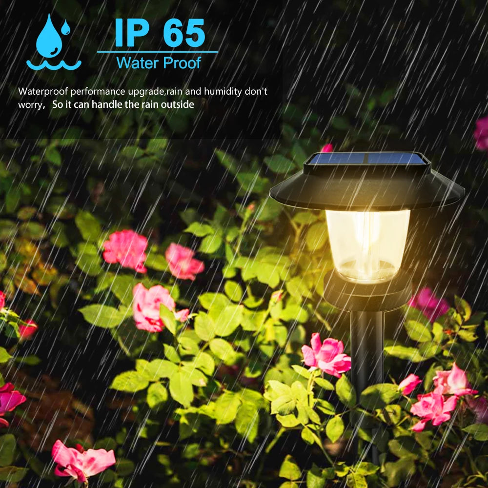 Solar Pathway Lights LED Outdoor