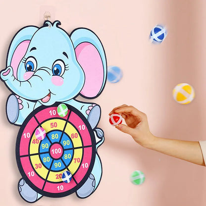 Sticky Balls Dart Board Educational Toys