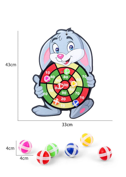 Sticky Balls Dart Board Educational Toys