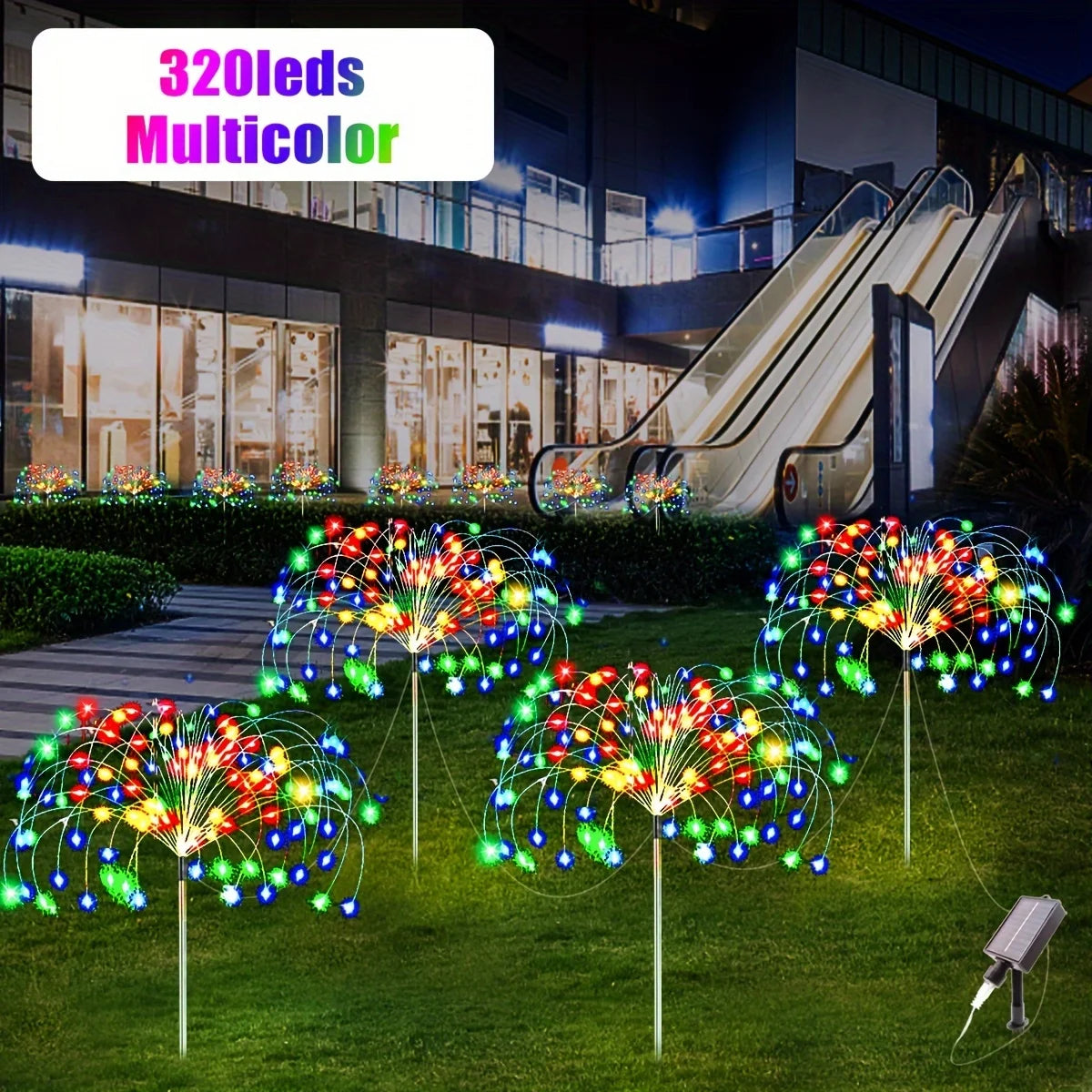 Outdoor Solar Firework Lights