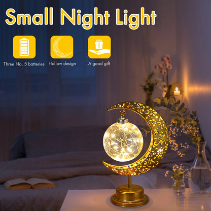 Ramadan Desk Lamp Led Moon