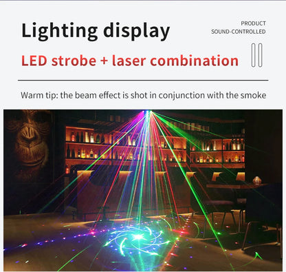 Laser Projectors RGB Christmas Party Lights