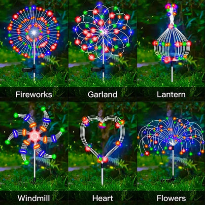 Outdoor Fireworks Lamp