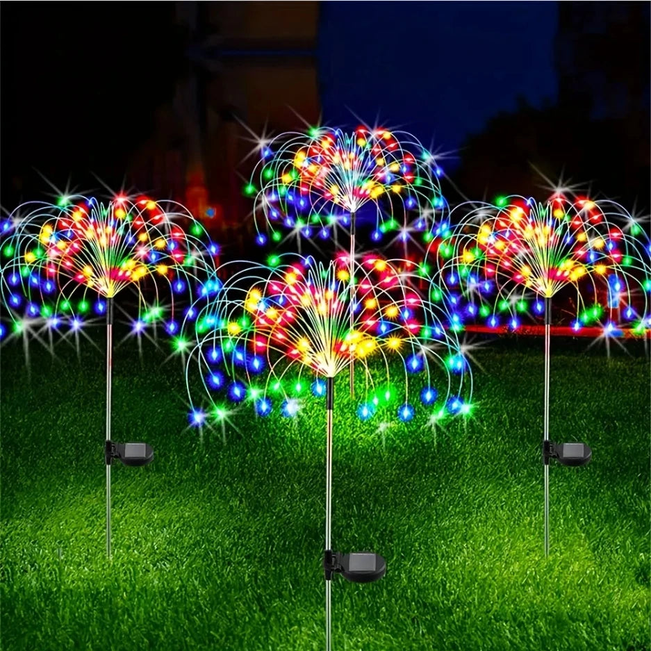 Outdoor Fireworks Lamp