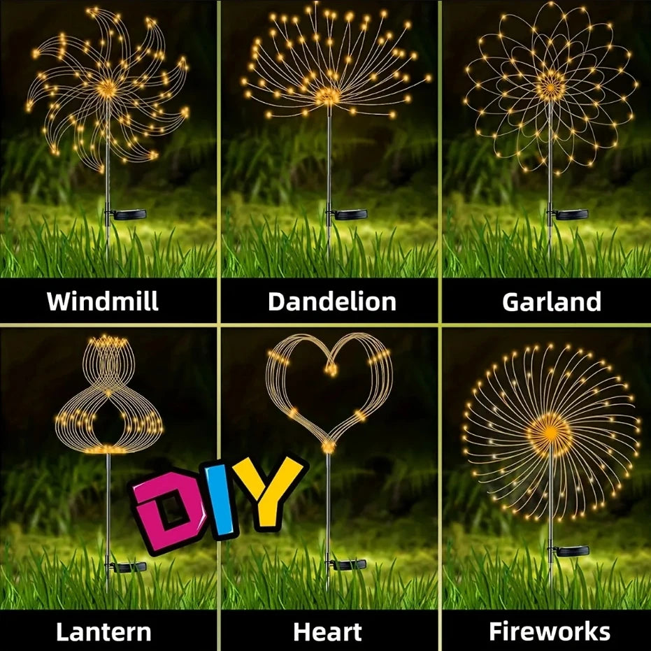 Outdoor Fireworks Lamp