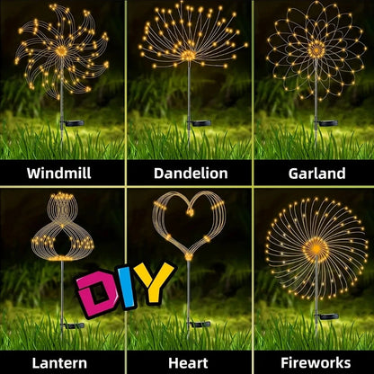 Outdoor Fireworks Lamp