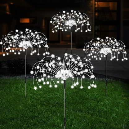 LED Solar Firework Lamp