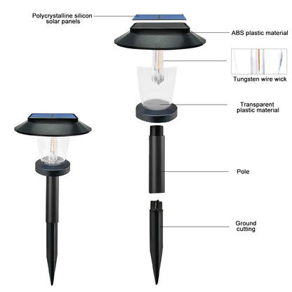 Solar Pathway Lights LED Outdoor