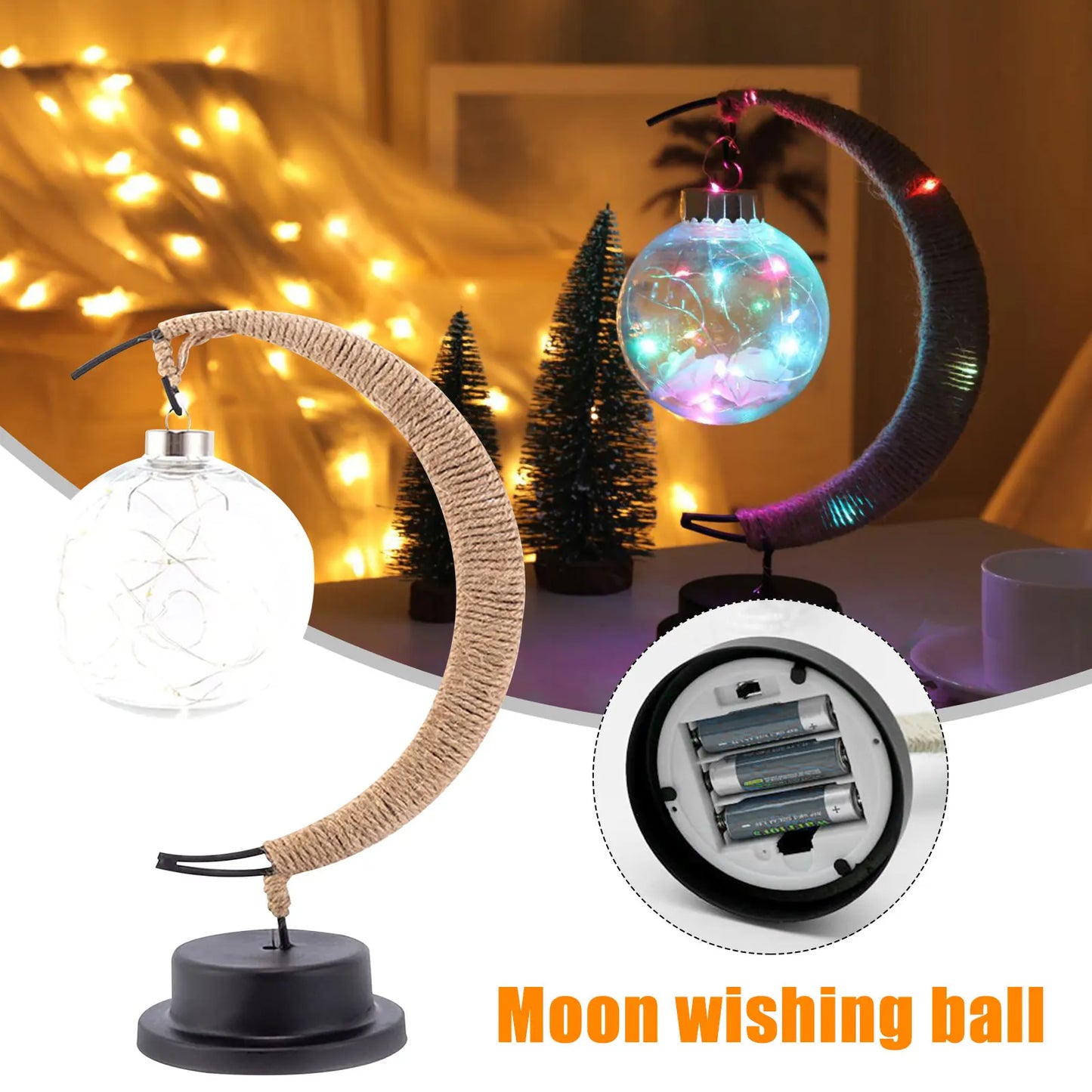 Ramadan Desk Lamp Led Moon