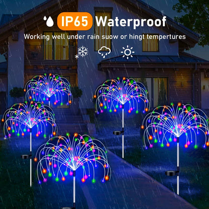 Solar LED Pathway Lights Outdoor Waterproof Garden