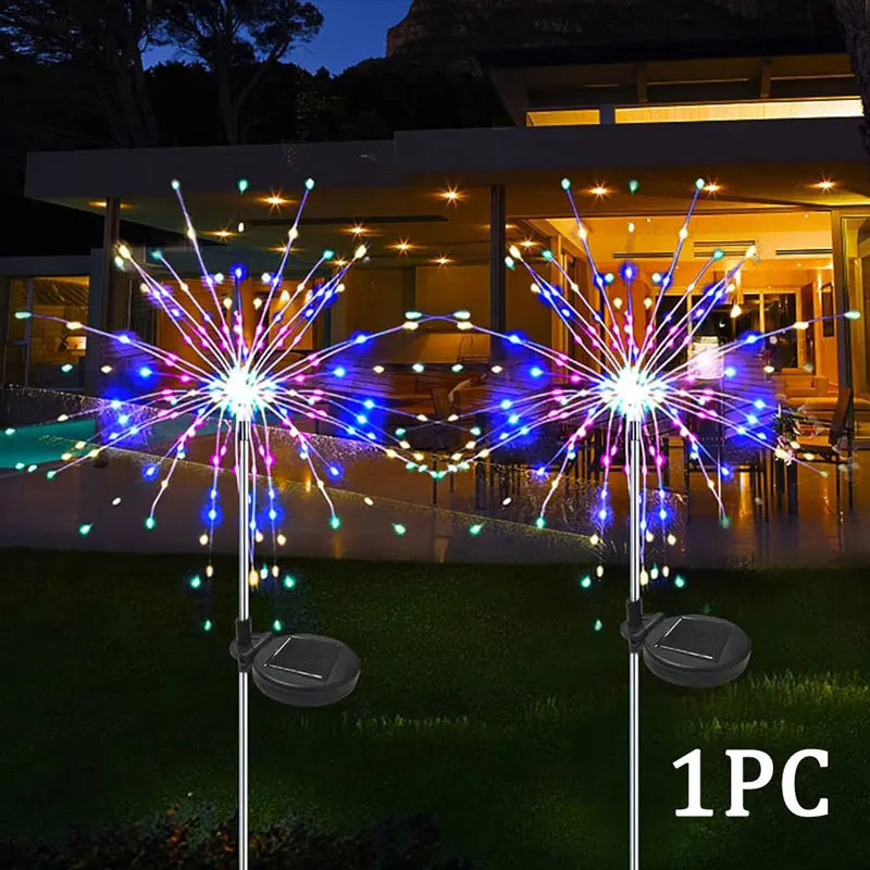 Outdoor Solar Firework Lights