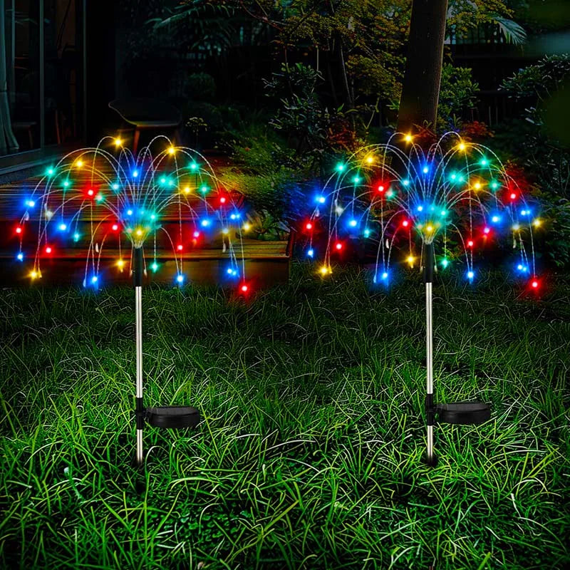 Solar Fireworks Light Outdoor