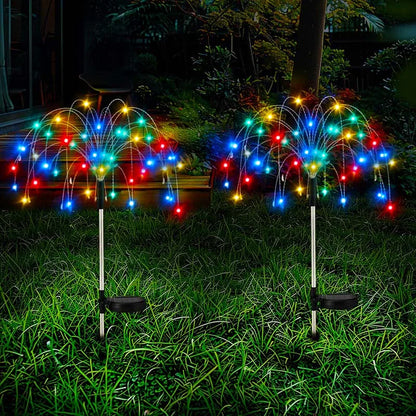 Solar Fireworks Light Outdoor