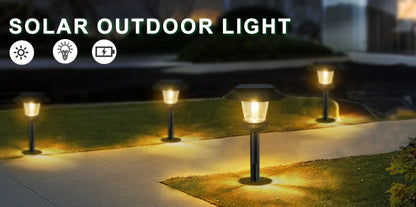 Solar Pathway Lights LED Outdoor