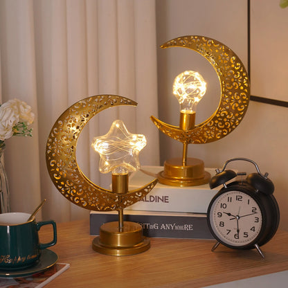 Ramadan Desk Lamp Led Moon