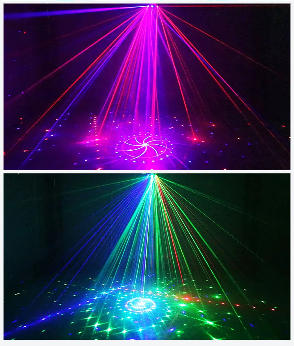 Laser Projectors RGB Christmas Party Lights