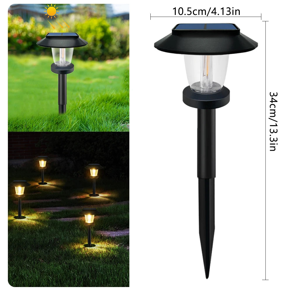 Solar Pathway Lights LED Outdoor