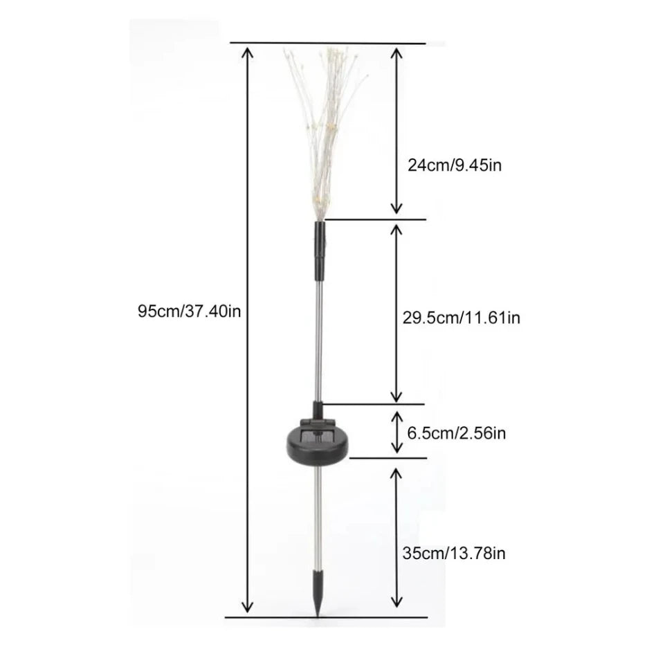 Outdoor Fireworks Lamp