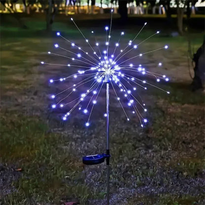 Solar LED Fireworks Lights