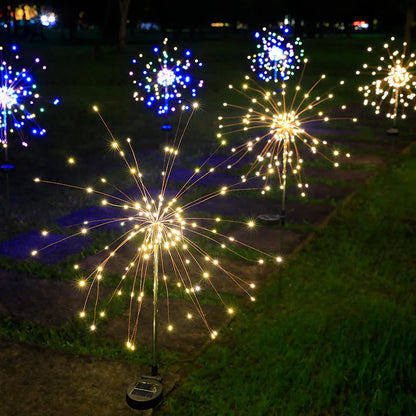 Outdoor Solar Firework Lights